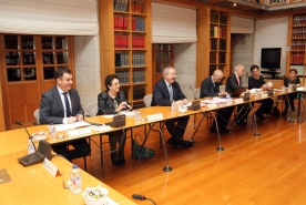 O conselleiro de Cultura, Educación e Ordenación Universitaria, Román Rodríguez, no pleno do Consello da Cultura Galega (CCG) O conselleiro de Cultura, Educación e Ordenación Universitaria, Román Rodríguez, no pleno do Consello da Cultura Galega (CCG)