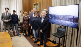 Valentín García participó en el acto de presentación de la pieza audiovisual Valentín García participó en el acto de presentación de la pieza audiovisual