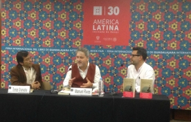 Manuel Rivas na feira do libro Manuel Rivas na feira do libro