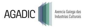 Logotipo Agadic (Axencia Galega de Industrias Culturais)