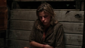 La actriz Justina Bustos,en el papel de Liliana Pereira, la protagonista de joven