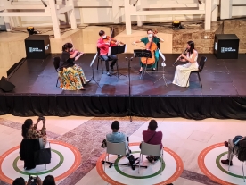 O Gaiás continúa os concertos das ‘Matinais Clásicas’ coa música de cámara para clarinete e trío de cordas De M. Sancho Quartet