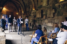 Presentación do festival Música no claustro