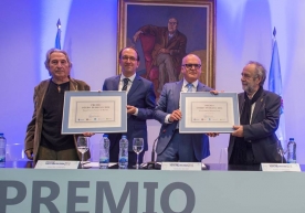 Entrega do premio Otero Pedrayo