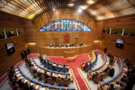 Hemiciclo de la Cámara gallega