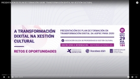 Plan de Formación 2020: A transformación dixital na Xestión Cultural. 