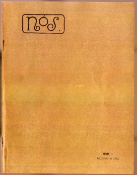 Portada do primeiro número da revista Nós, publicado o 30 de outono de 1920