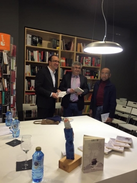 El secretario general de Cultura, Anxo Lorenzo, participó en la presentación de Diarios
