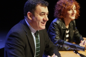 O conselleiro de Cultura, Educación e Ordenación Universitaria, Román Rodríguez, presentou a nova programación semestral da Rede Galega de Teatros e Auditorios