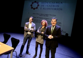 El conselleiro de Cultura, Educación e Ordenación Universitaria, Román Rodríguez, presentó la nueva programación semestral de la Rede Galega de Teatros e Auditorios El conselleiro de Cultura, Educación e Ordenación Universitaria, Román Rodríguez, presentó la nueva programación semestral de la Rede Galega de Teatros e Auditorios