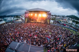 Imaxe panorámica do Resurrection Fest 2014