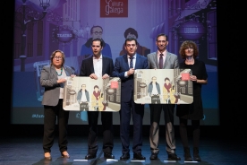 Román Rodríguez en la presentación de la Tarxeta Bono Cultura Galega