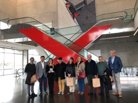 Avances no programa de actividades que convertirá Mar del Plata na capital cultural da Galicia exterior da man de José Solla
