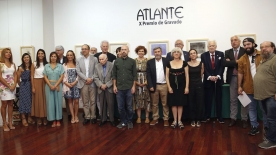 Anxo M. Lorenzo participa en Ribeira na entrega do X Premio Atlante do Gravado